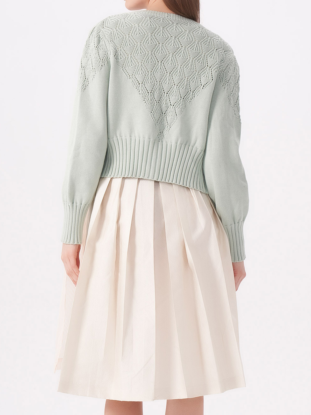 Dirndl in Grün und Rosa